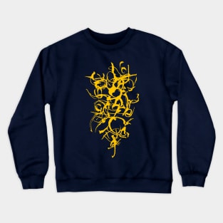 Abstract Curlicue Pattern - INK Crewneck Sweatshirt